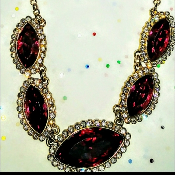 Monet Gold Social Necklace w/Matching Earrings NWT - Picture 6 of 16